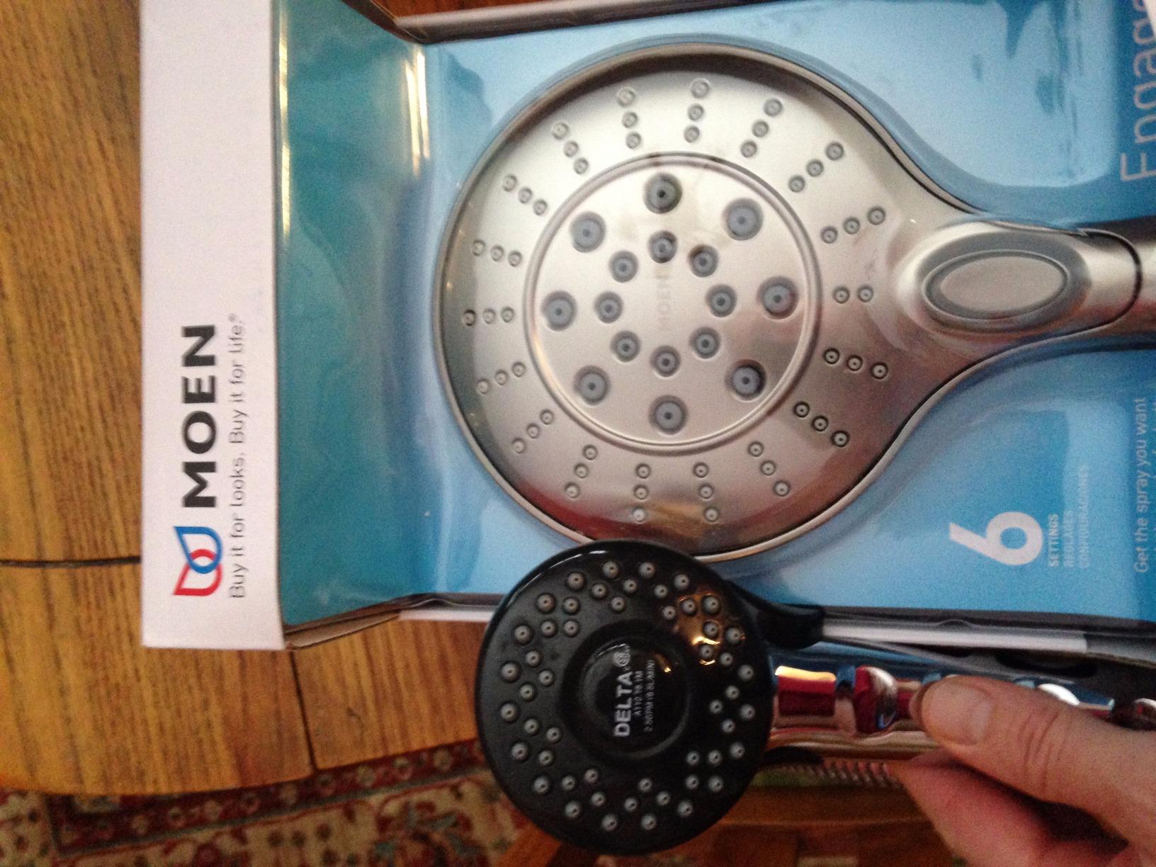 Moen Engage Spot Resist Brushed Nickel Handheld Showerhead customer photo 2