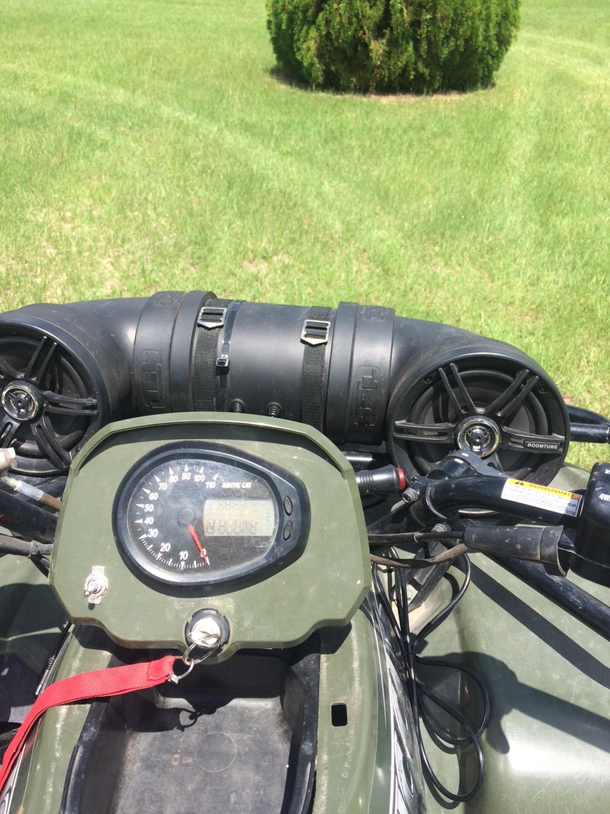 Sound Storm Laboratories BTB6 ATV UTV Sound System - 6.5 Inch Speakers, 1 Inch Tweeters, IPX5 Weatherproof, Bluetooth Audio, Built-in Amplifier customer photo 2