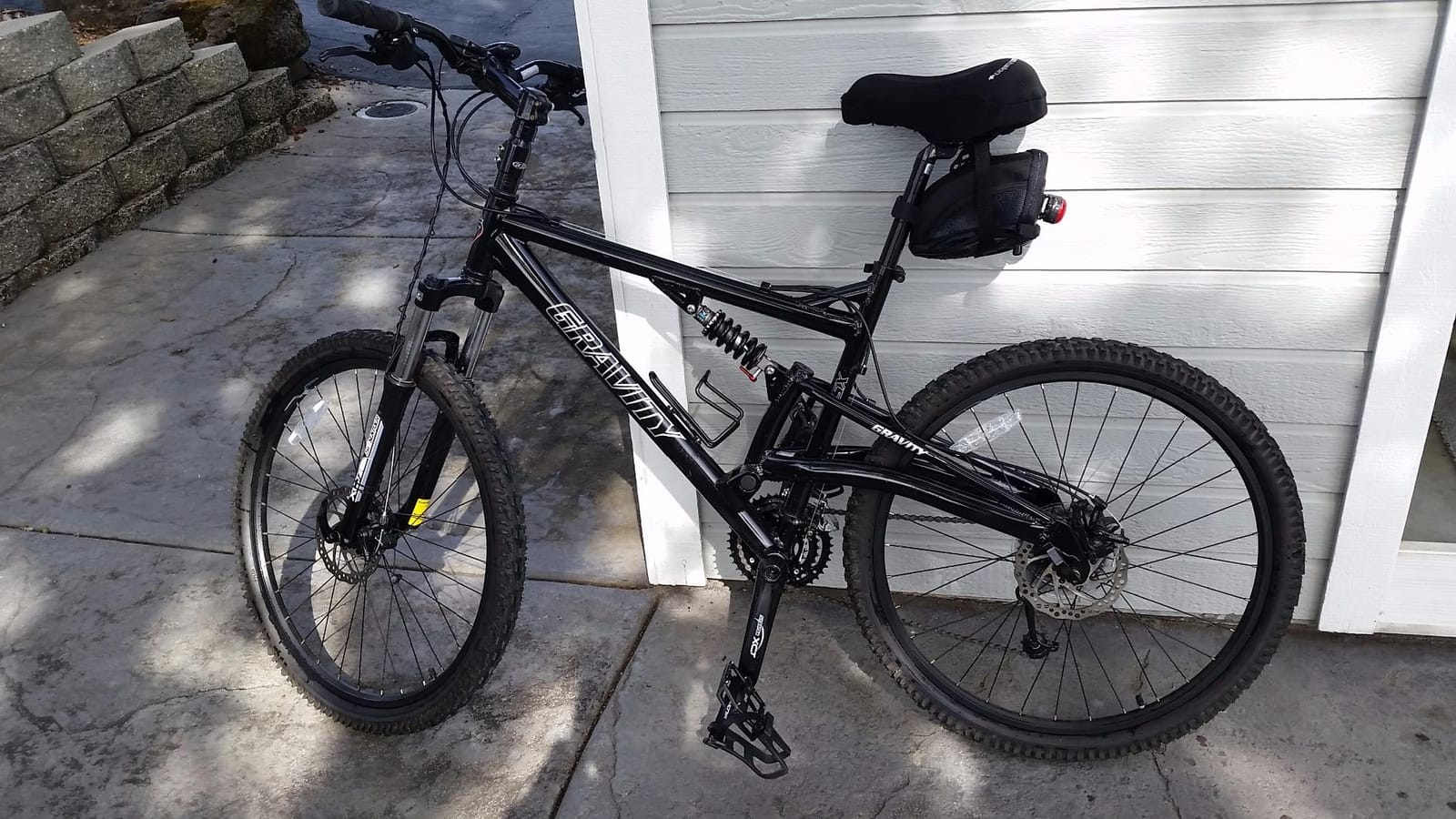 Gravity FSX 2.0 Dual Full Suspension Mountain Bike Disc Brakes Acera Suntour customer photo 2