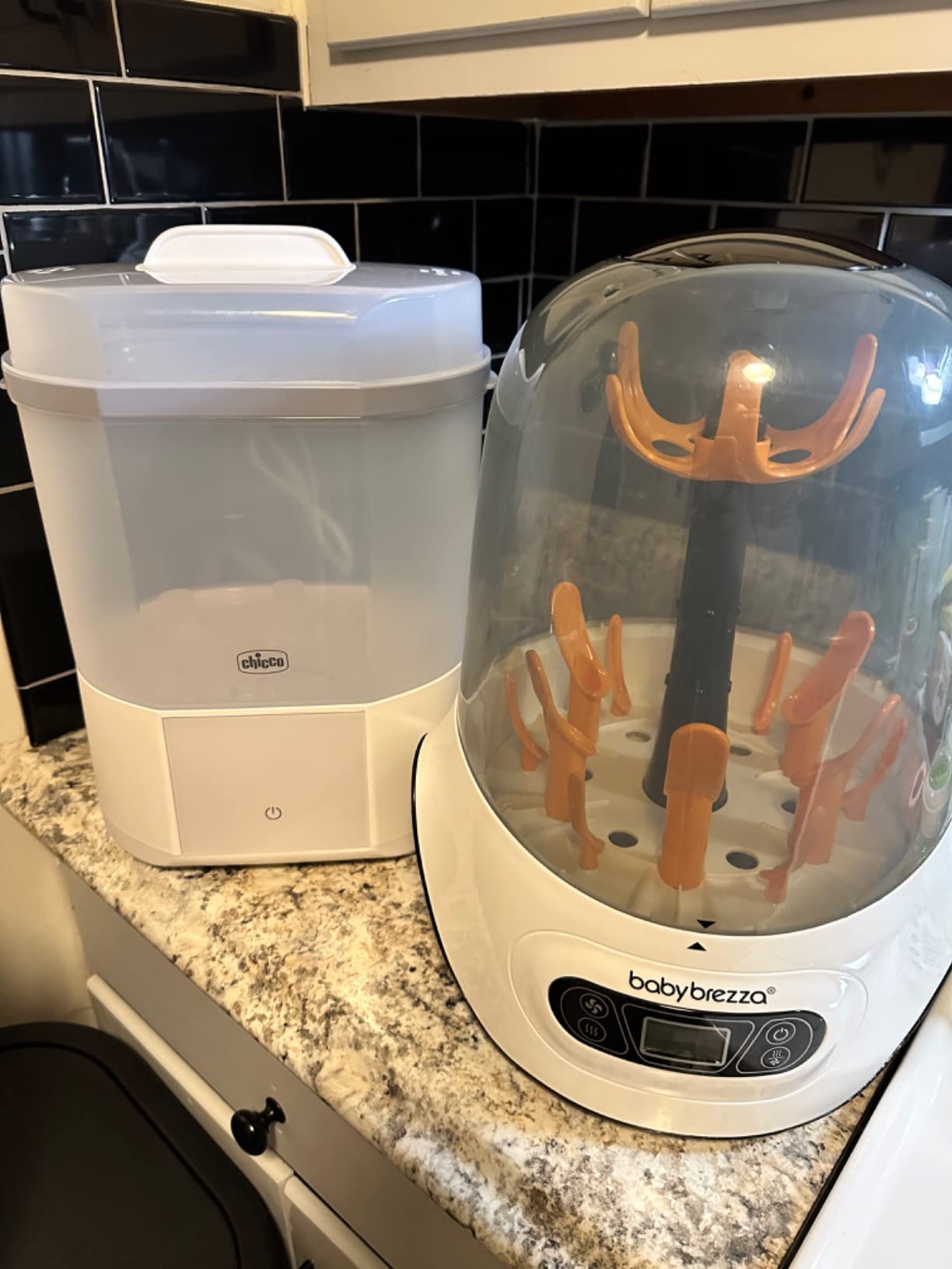 Chicco Microwave Steam Sterilizer for Baby Bottles, Pacifiers and More customer photo 1