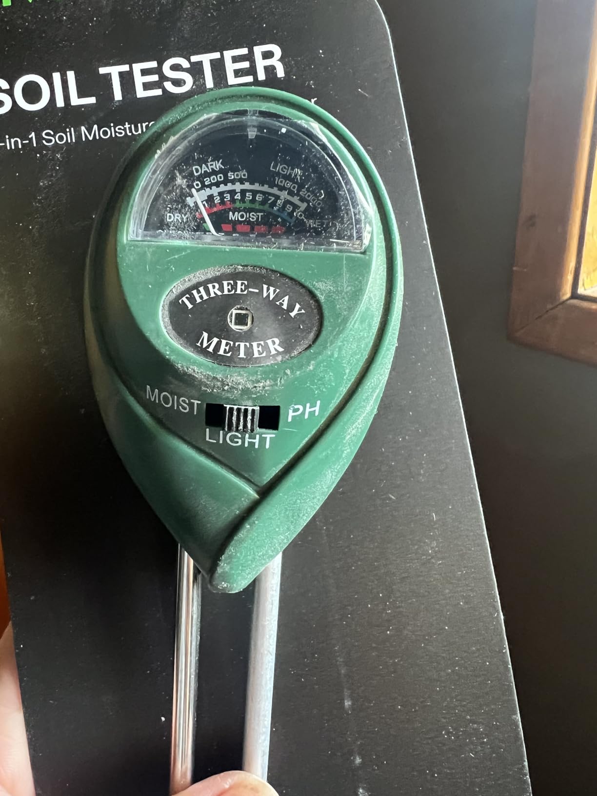 VIVOSUN Plant Soil Moisture Meter, 3-in-1 pH Tester, Indoor & Outdoor Use customer photo 1