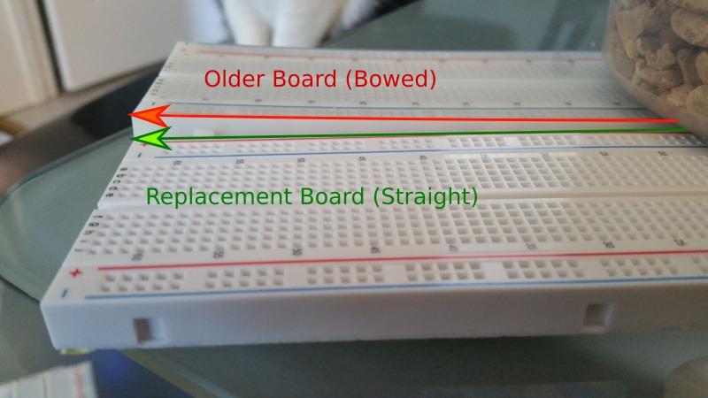 ELEGOO 3pcs Breadboard 830-Point Solderless Prototype PCB Board Kit customer photo 1