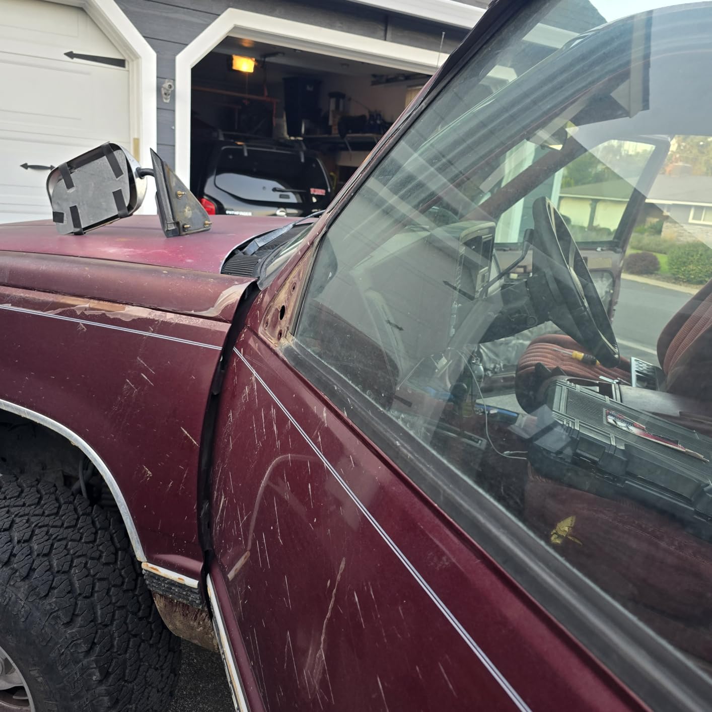 YITAMOTOR Towing Mirrors for 1988-1998 Chevy GMC C/K 1500 2500 3500 Pickup customer photo 2
