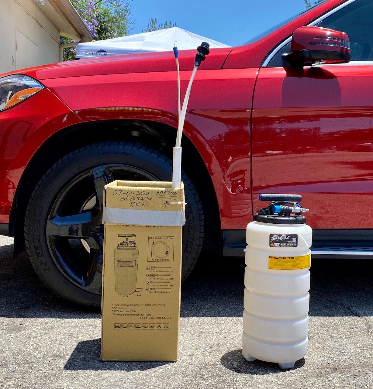 EWK 15L Pneumatic/Manual Oil Extractor Pump customer photo 2