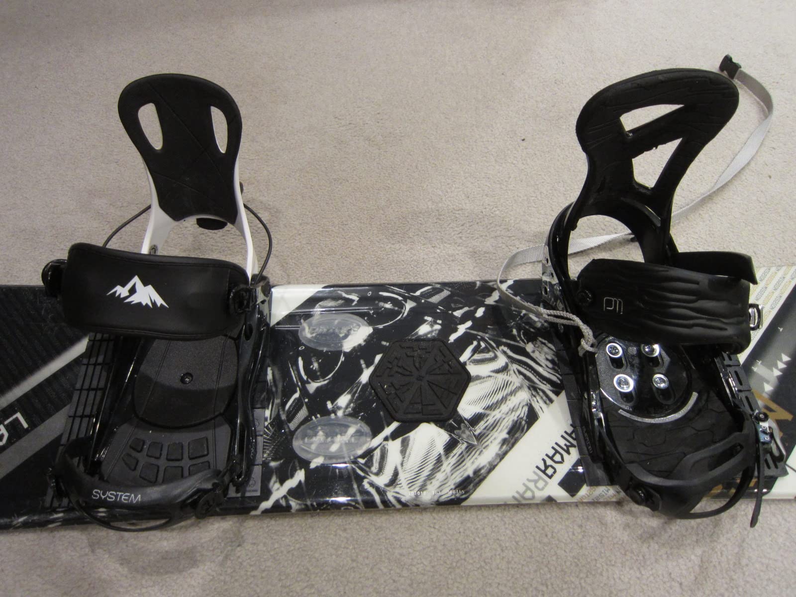 System MTN Men's Rear Entry Step in Style Snowboard Bindings customer photo 2