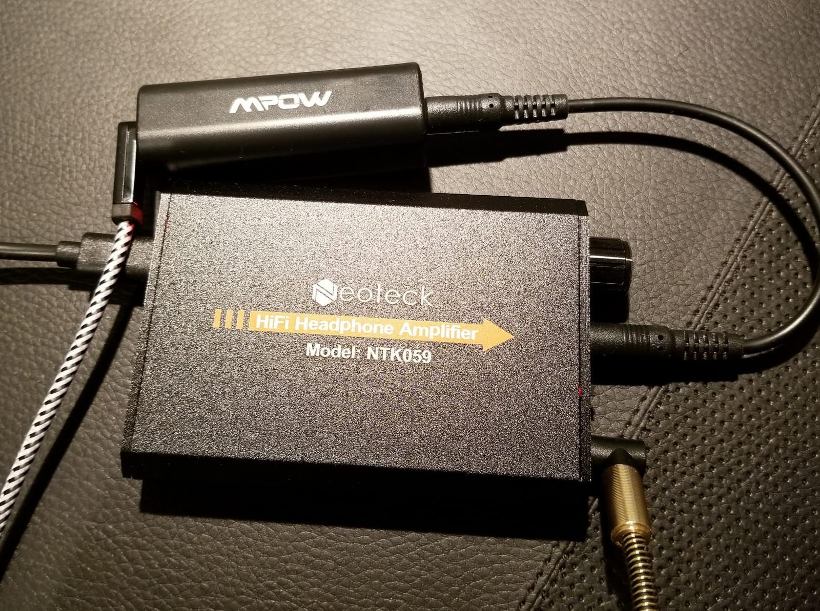 Neoteck 16-300 Ohm Portable Headphone Amplifier,3.5mm Jack Headphone Amp customer photo 1
