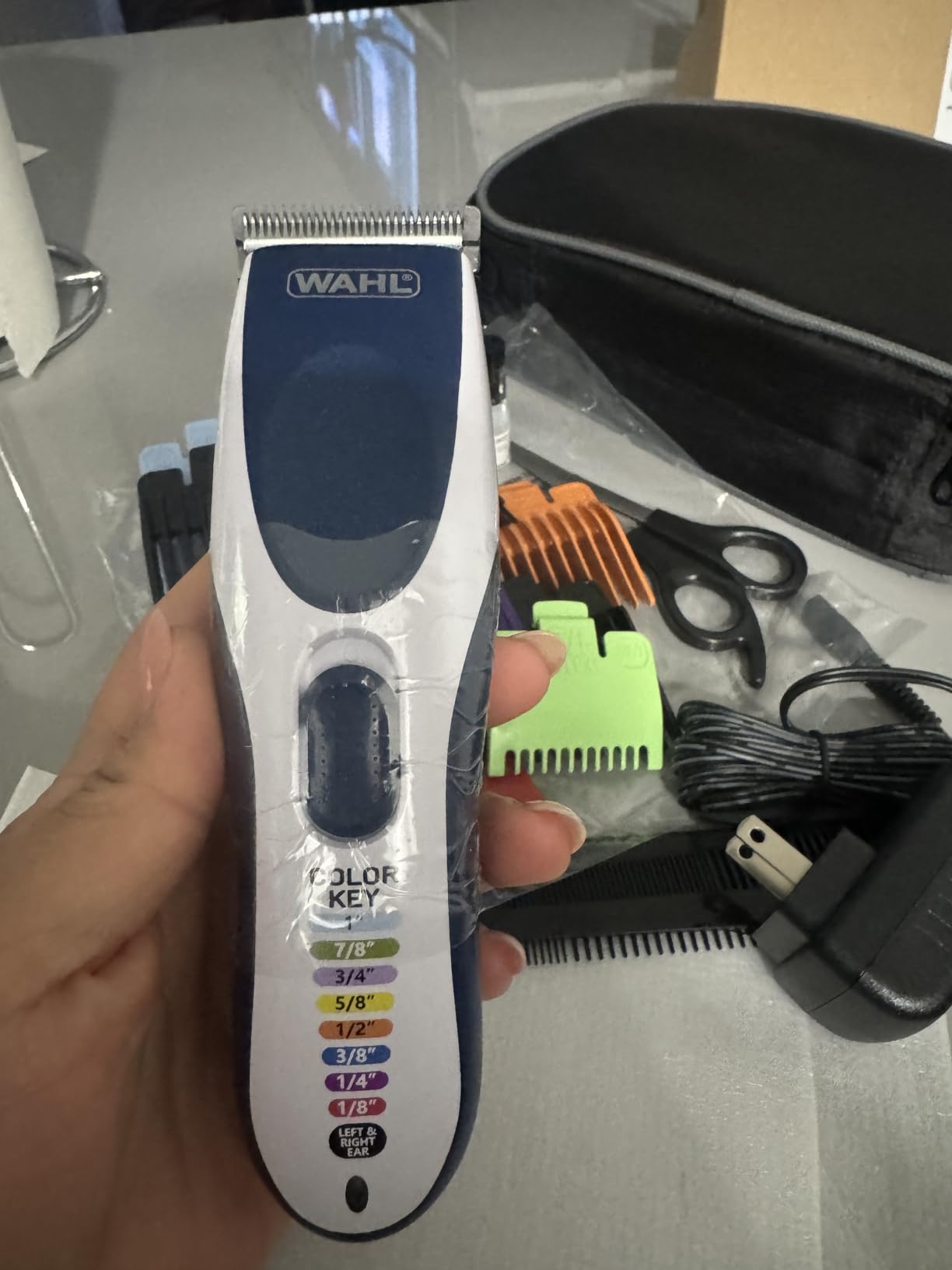 Wahl Color Pro Cordless Rechargeable Hair Clipper & Trimmer, Color Guards customer photo 2