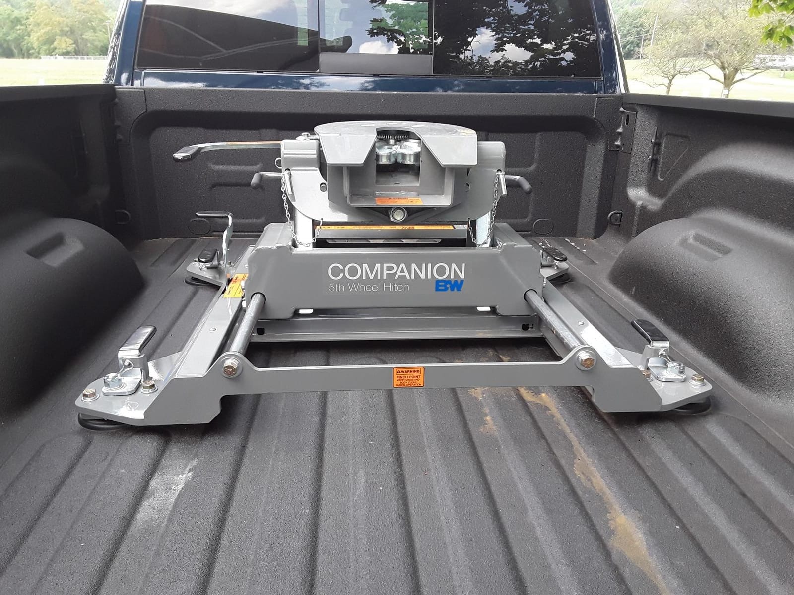 B&W Trailer Hitches Companion OEM Slider Fifth Wheel Hitch - Compatible with Ram OEM Puck System - RVK3670 customer photo 1
