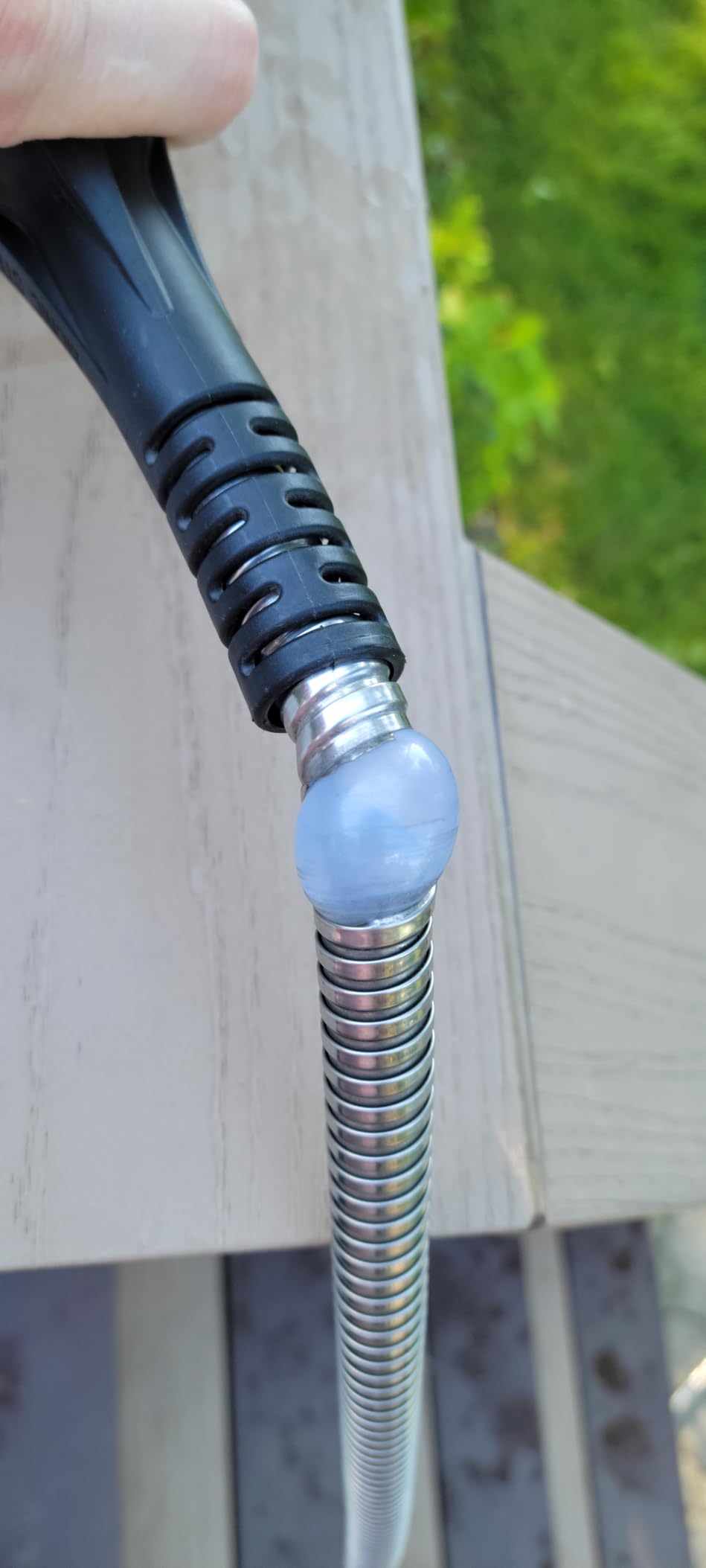 BIONIC STEEL 100 Ft Metal Garden Hose with Sprayer Nozzle customer photo 1