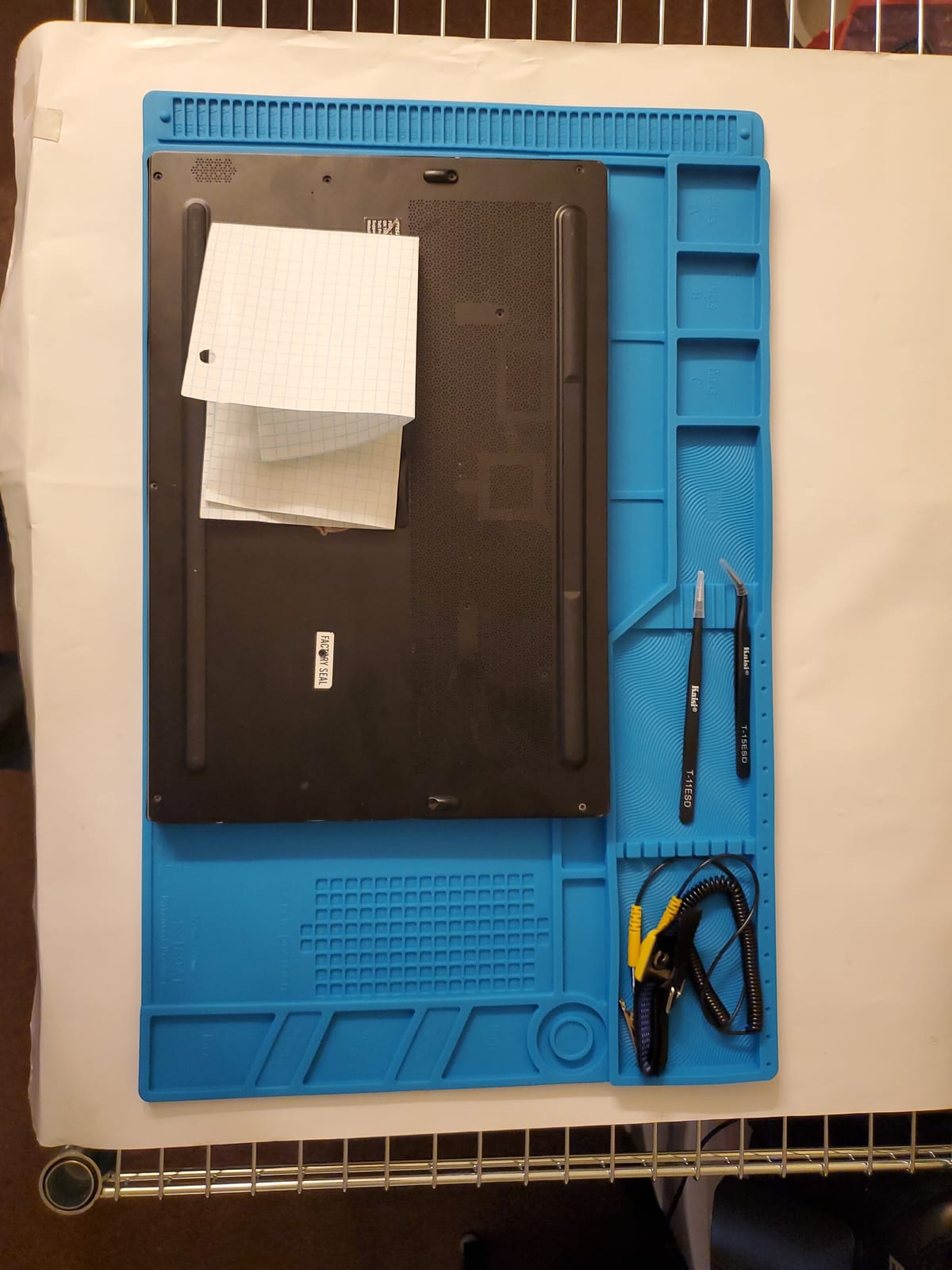 Kaisi S130 Insulation Silicone Soldering Mat Repair Mat, Silicone Work Mats customer photo 2