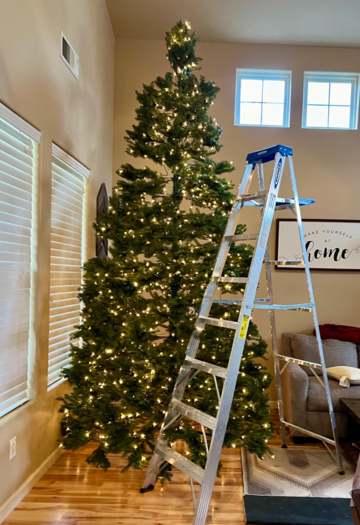 National Tree Company 6ft Pre-Lit Dunhill Fir Artificial Christmas Tree customer photo 1