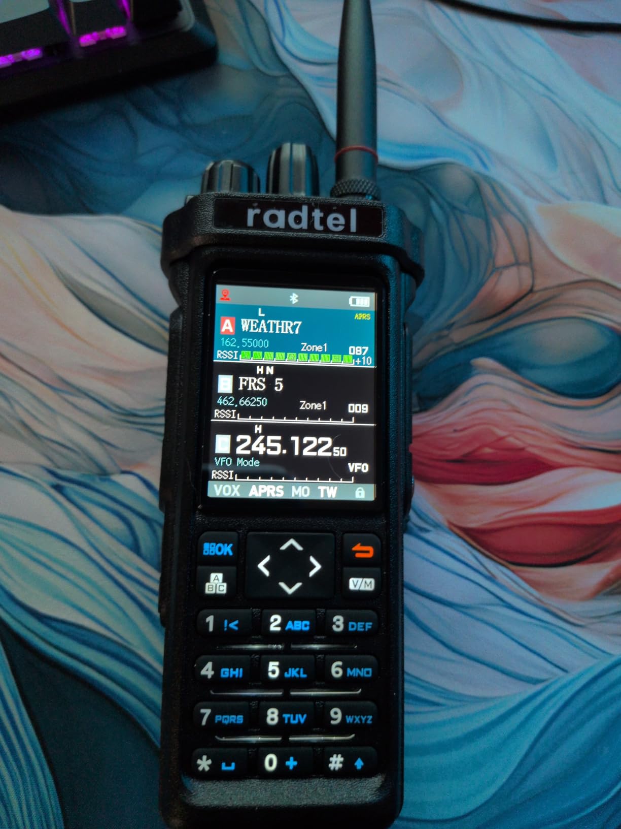 Baofeng UV-5R Ham Radio Handheld, Dual Band Two Way Radio (Black) customer photo 1