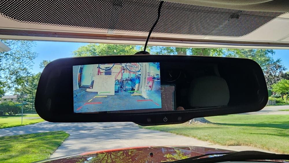 AUTO-VOX OEM Rear View Mirror Camera with 4.3” Monitor: Super Night Vision customer photo 2