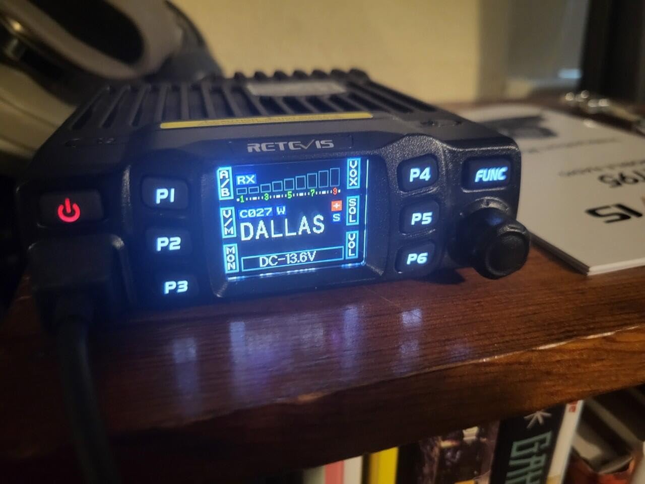 Retevis RT95 Mobile Ham Radio, 2m/70cm Dual Band Mobile Ham Radio Kit customer photo 1