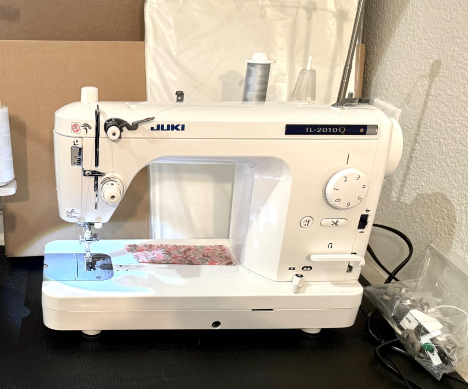 Juki TL-2010Q High Speed Sewing & Quilting Machine With Free Bonus Pack customer photo 1
