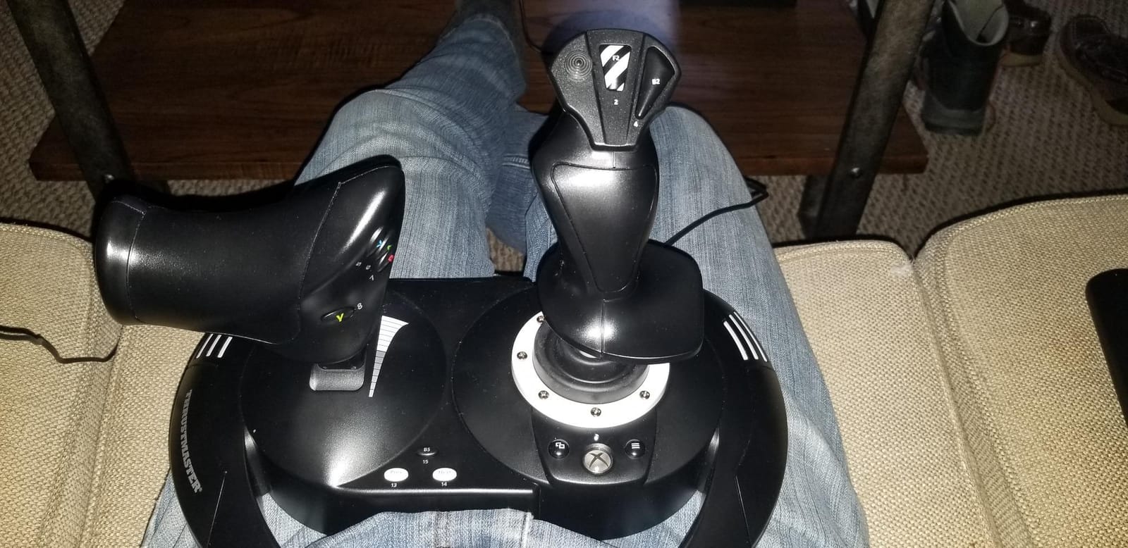 Thrustmaster T-Flight Hotas One Flight Stick & Throttle - XBOX & PC customer photo 1