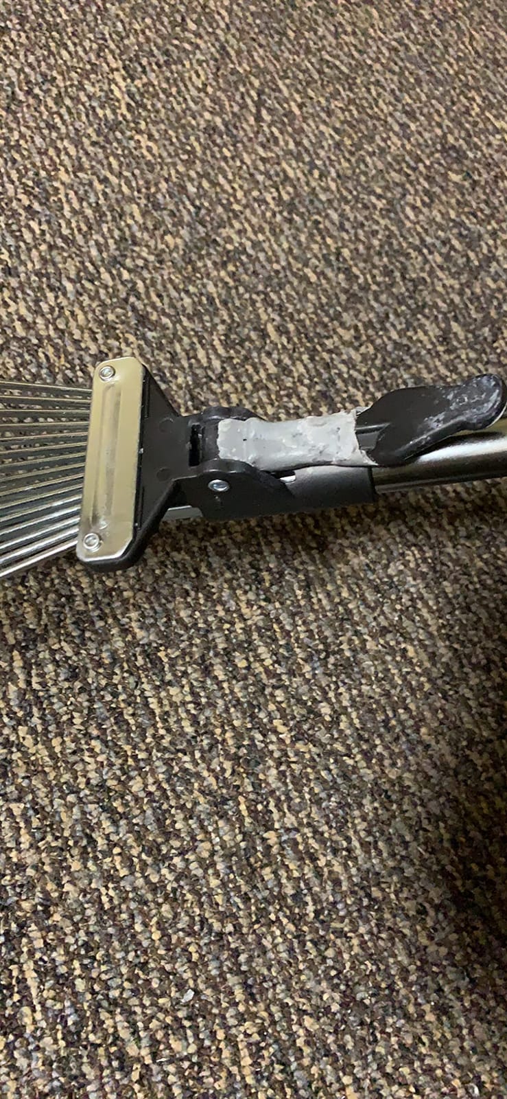 TABOR TOOLS J16A Adjustable Metal Leaf Rake with Expandable Head 8-23