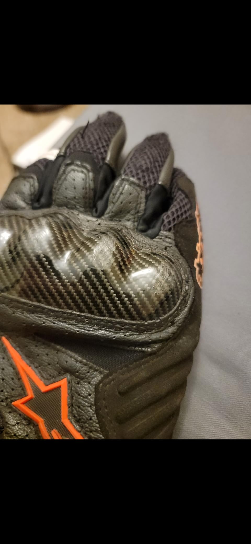 Alpinestars SMX 1 Air V2 Motorcycle Gloves Lightweight Ventilated Design Street Riding Comfort Enhanced Grip Protection customer photo 1