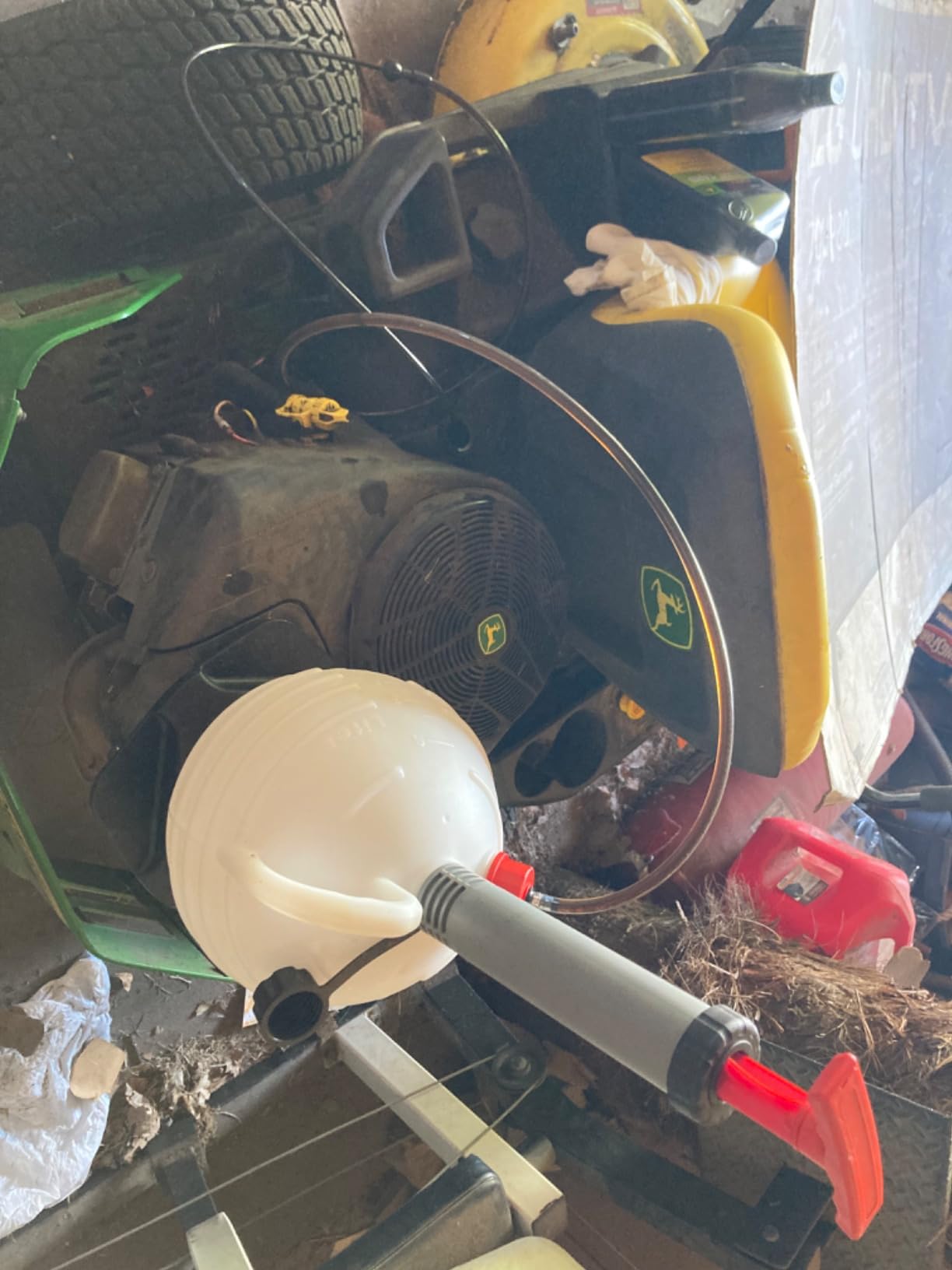 EWK 6L Manual Fluid Transfer Pump, Portable Fluid Extractor customer photo 1