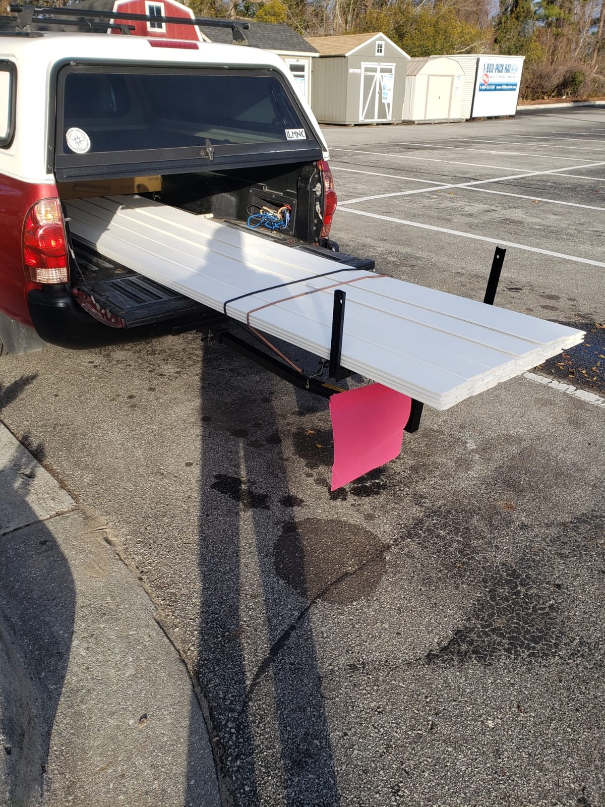 Adjustable Steel Pick Up Truck Bed Hitch Extender Extension Rack for Boat customer photo 1