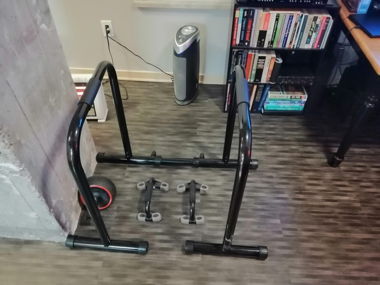 ProsourceFit Power Dip Station Adjustable Height Upper Body Equipment for Home Gym customer photo 1