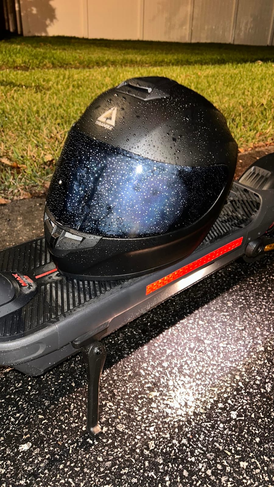 TRIANGLE Full Face Motorcycle Helmet DOT Approved Men Women, Street Bike customer photo 1
