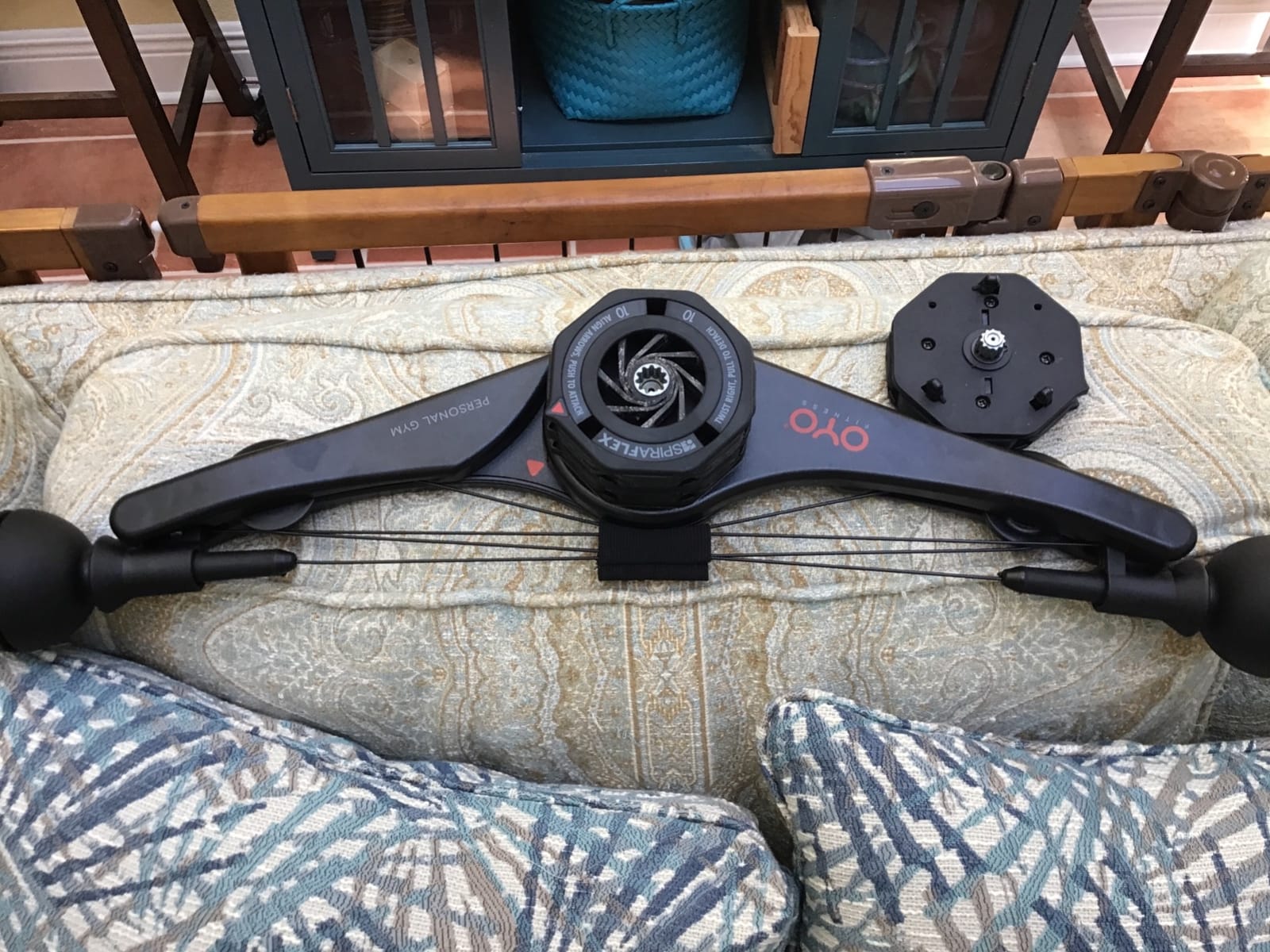 OYO Personal Gym - Full Body Portable Gym: Home, Office or Travel - NASA SpiraFlex Resistance Technology customer photo 2