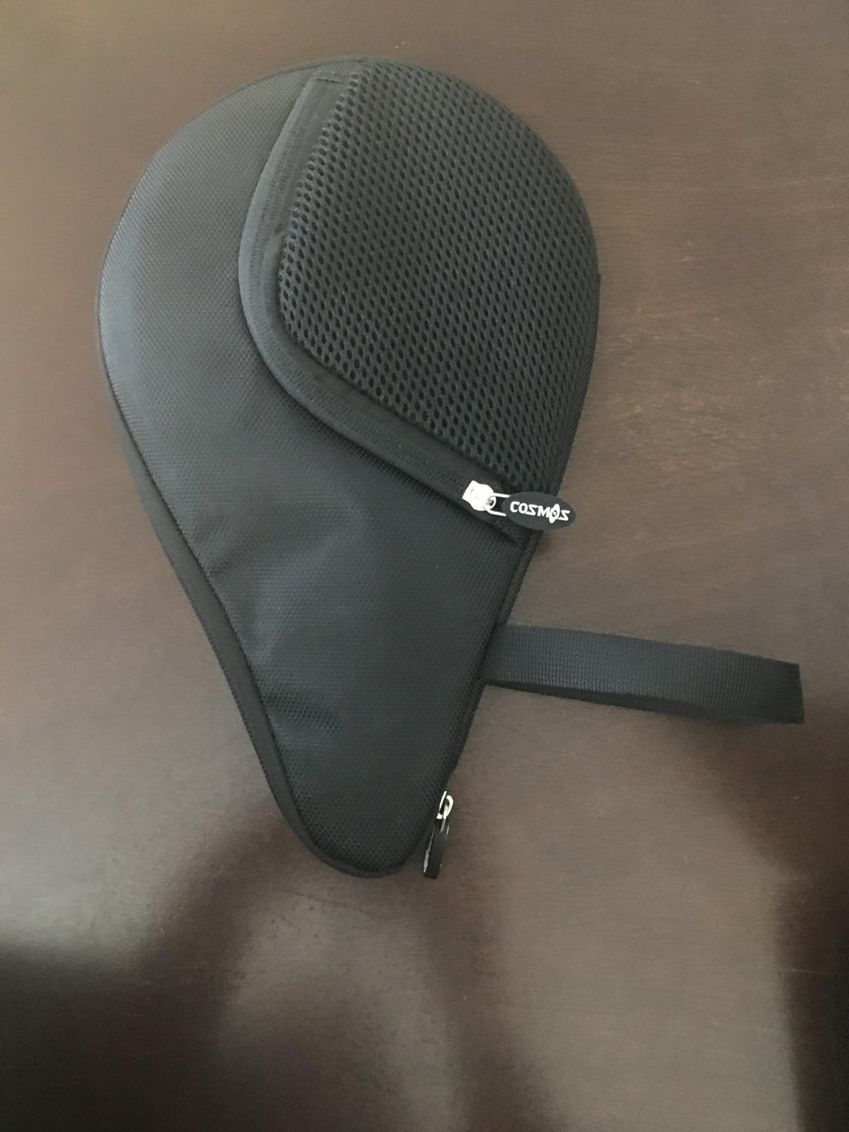 CM Table Tennis Racket Case Cover Ping Pong Paddle Carry Bag with Ball Storage Pocket, For 1 Paddle customer photo 1