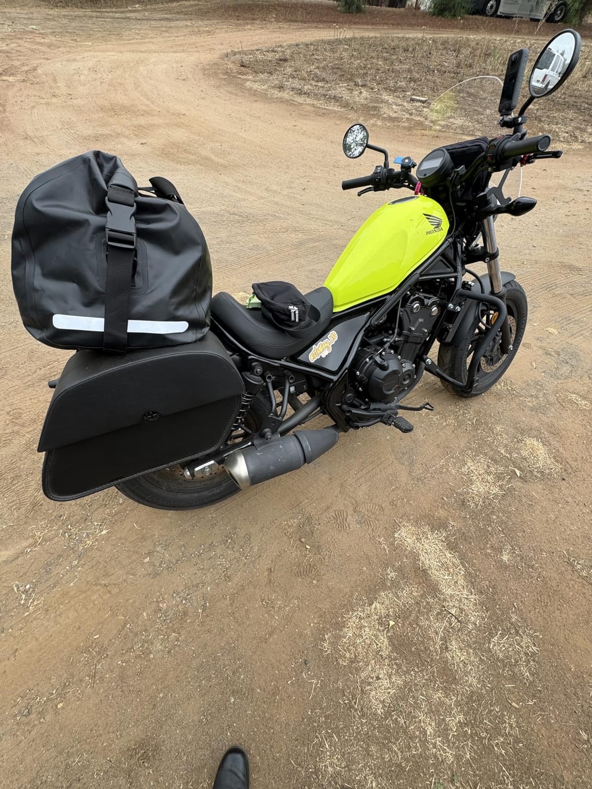 Earth Pak Waterproof Duffel Bag - Heavy Duty Motorcycle Dry Bag with Large Storage Space Perfect for Traveling, Camping, Kayaking, Fishing & Canoeing Bag 50L/70L/90L/120L Sizes customer photo 2