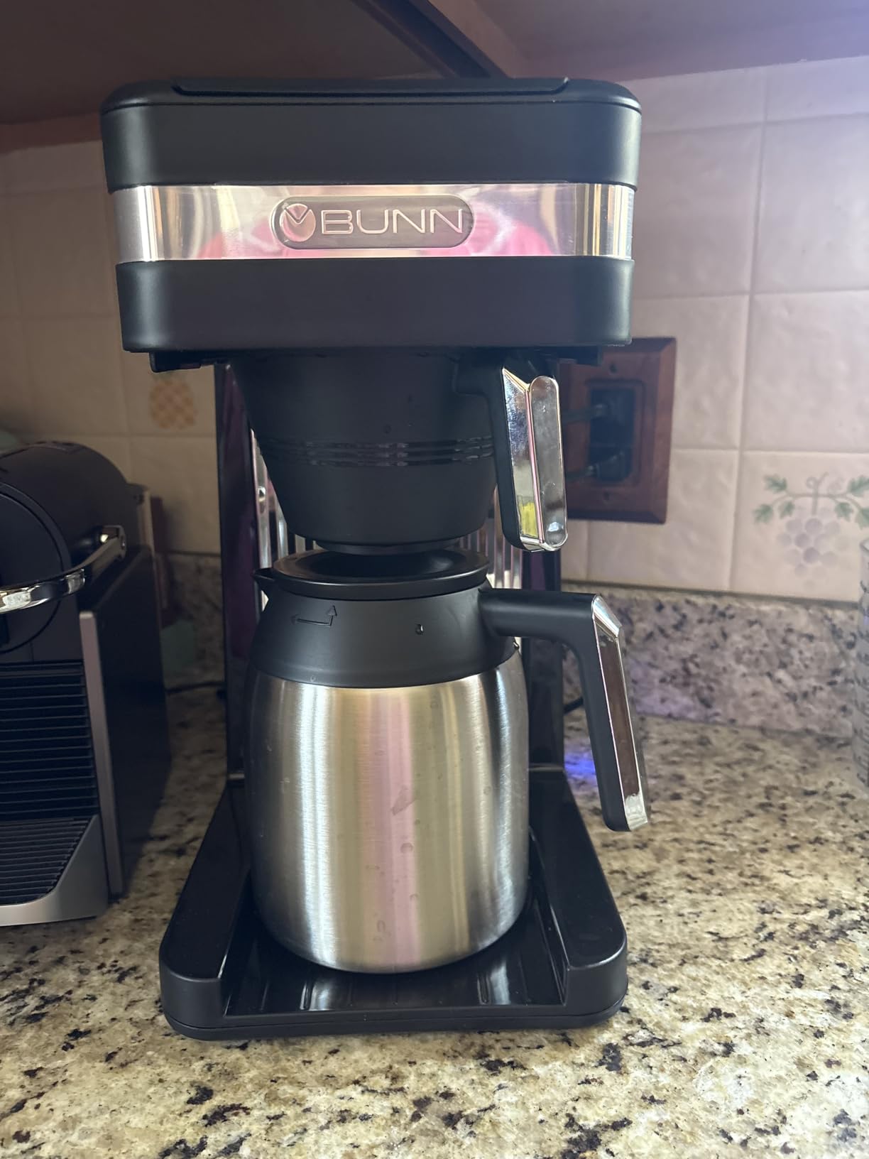 BUNN 55200 CSB3T Speed Brew Platinum Thermal Coffee Maker Stainless Steel, 10-Cup, Black customer photo 2