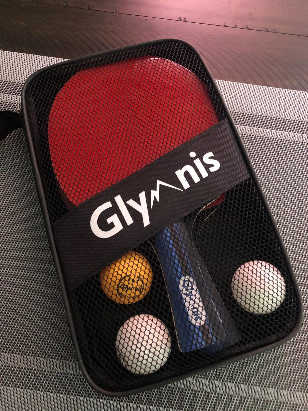 Glymnis Ping Pong Paddles Set of 4/2, Table Tennis Rackets Set and Balls customer photo 1