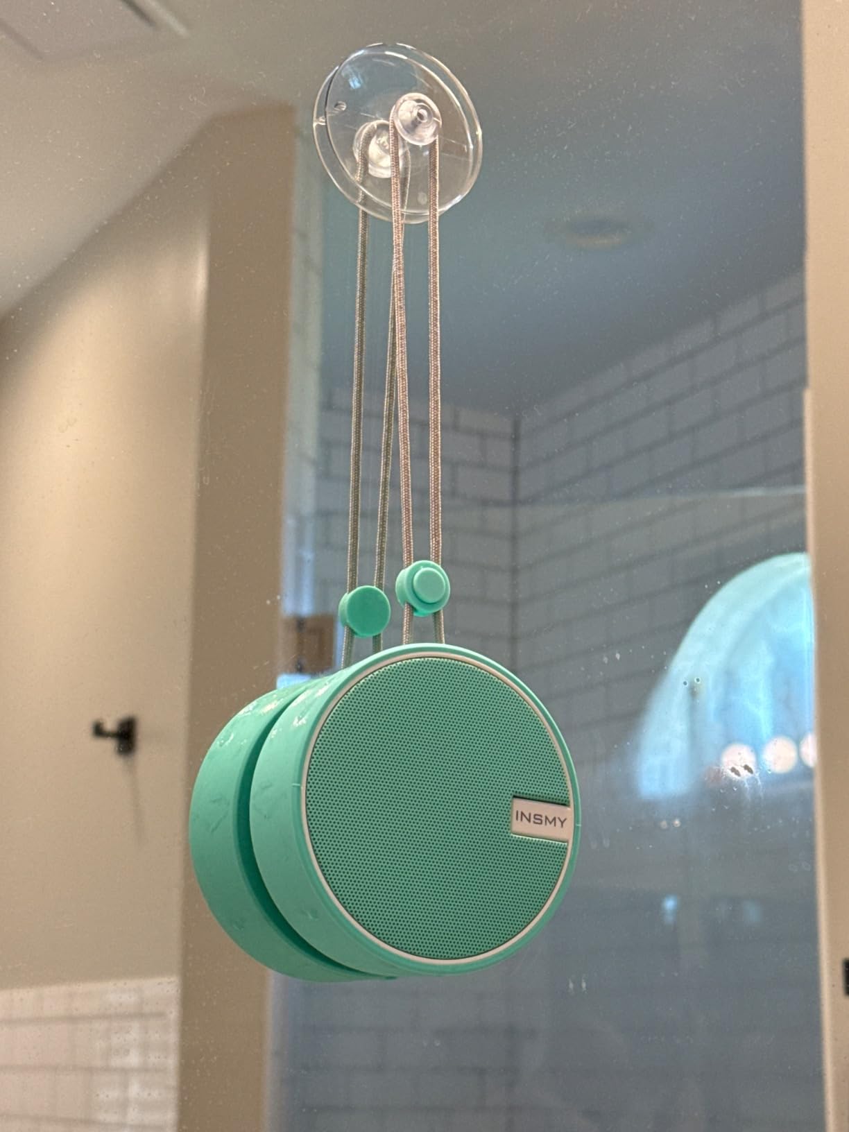 INSMY C12 IP67 Waterproof Shower Bluetooth Speakers Portable Small Speaker customer photo 2