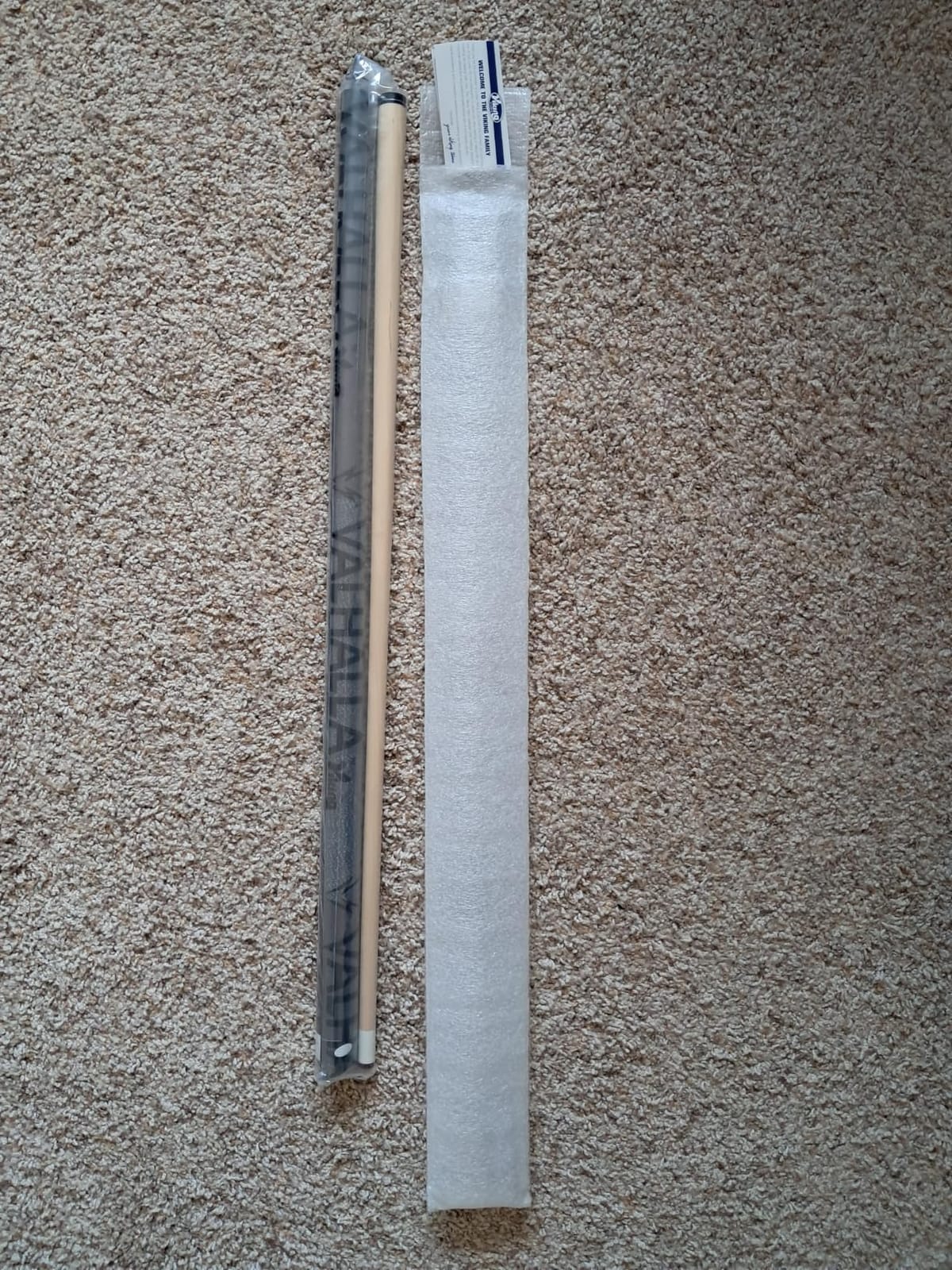Viking Valhalla 100 Series with Irish Linen Wrap 2 Piece 58” Pool Cue Stick customer photo 1