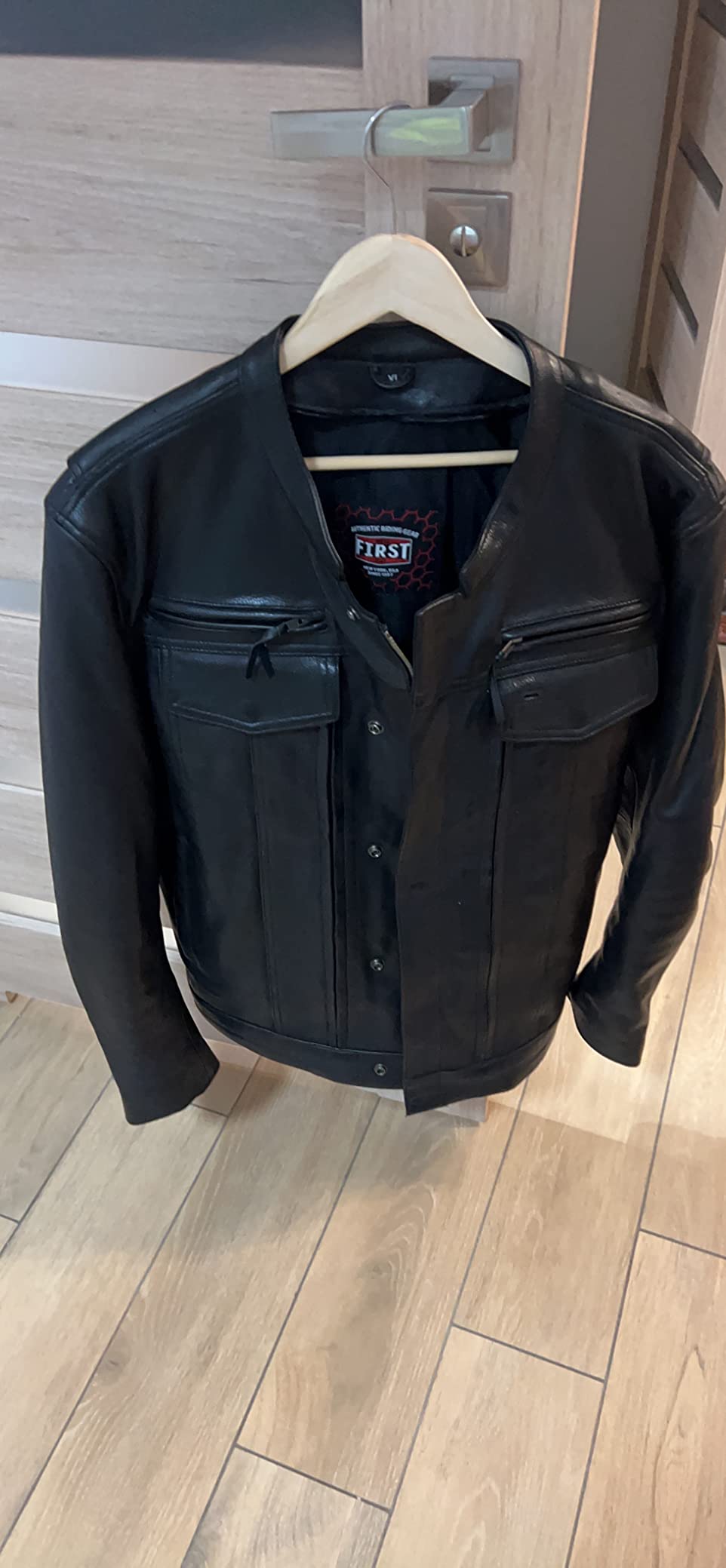 First Mfg Co - Raider - Men's Motorcycle Biker Riding Leather Jacket customer photo 1