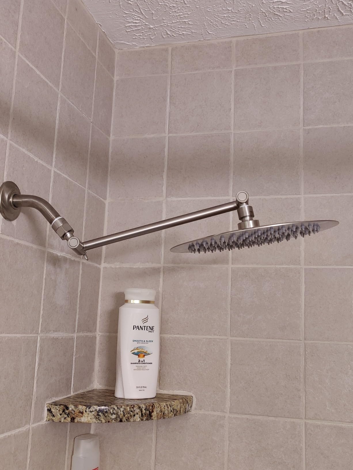 NearMoon Rain Shower Head, Ultra-Thin Design-Pressure Boosting, Awesome Some Experience, High Flow Stainless Steel Rainfall Head (8 Inch,Chrome Finish) customer photo 2