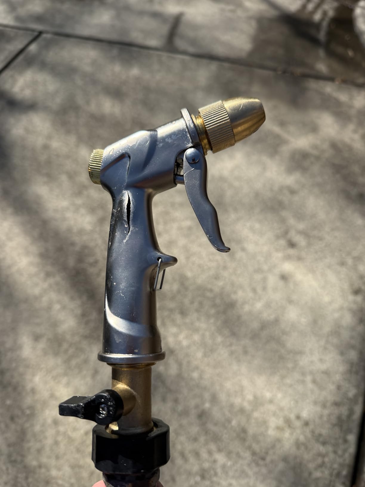 FANHAO Upgraded 100% Metal Garden Hose Nozzle Heavy Duty, High Pressure customer photo 2