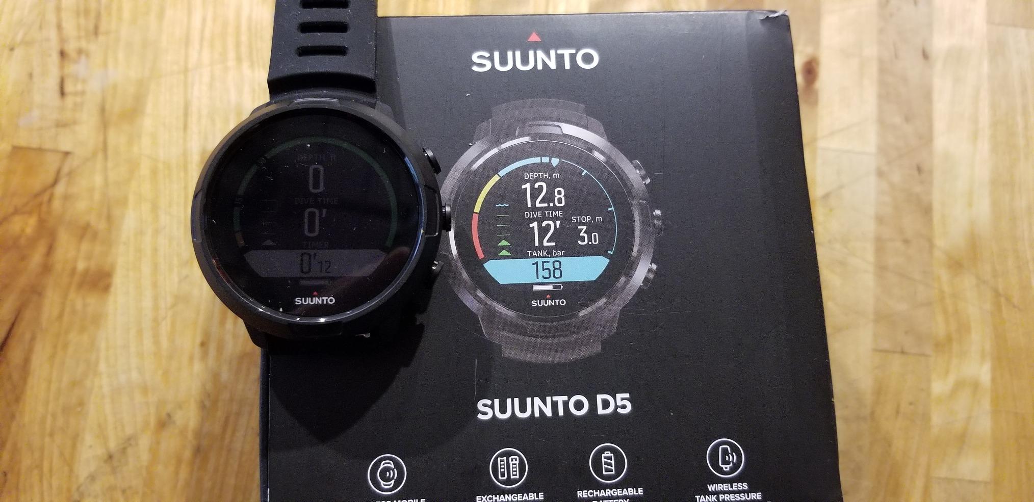 SUUNTO D5 Dive Computer, Color Display 100m Waterproof, All Black | Wireless Tank Pressure Support, Vibration Alarm, Digital Compass, Extensive Scuba&Freedive Features, Up to 12H Diving Time customer photo 1