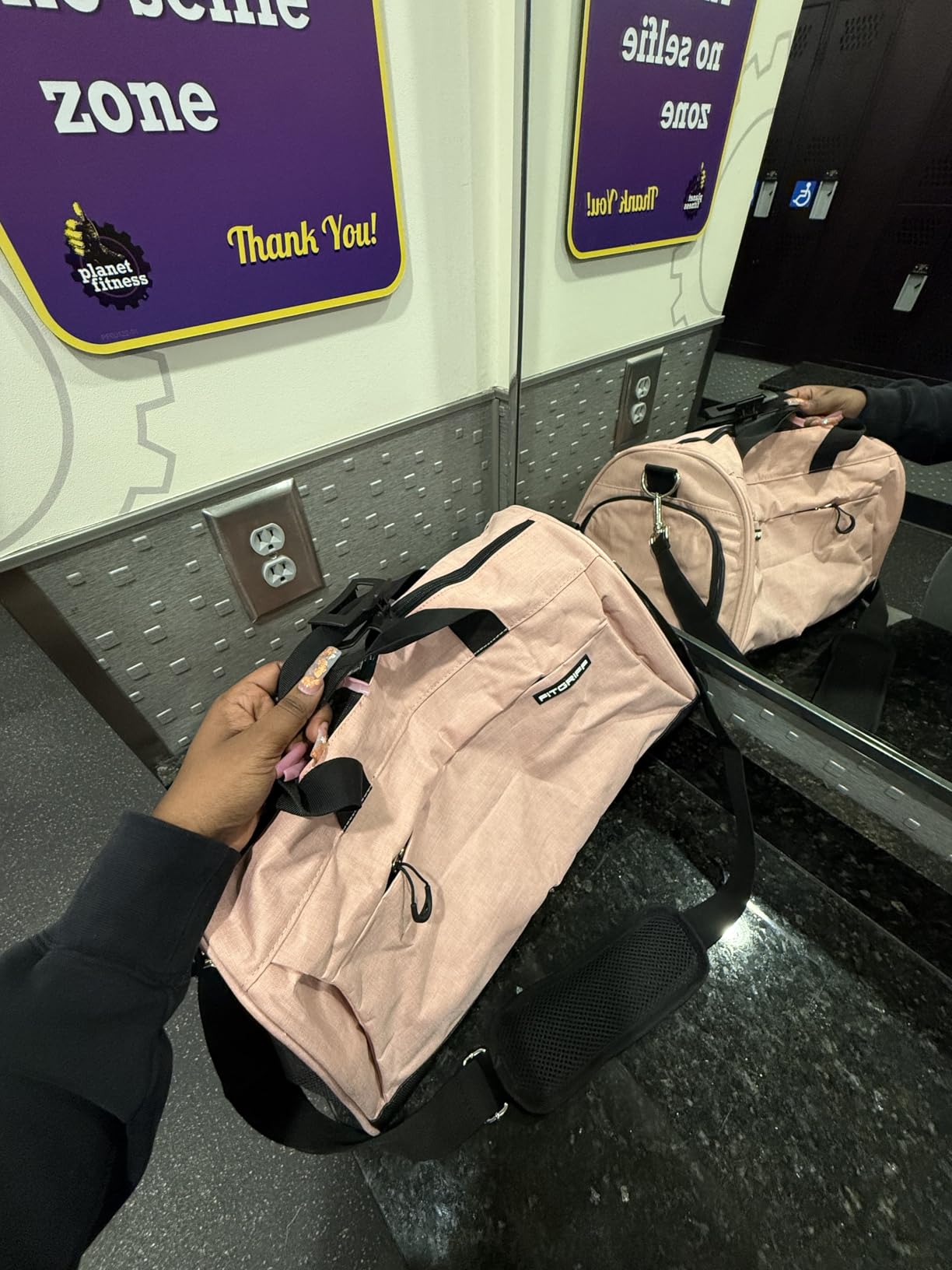 Fitgriff® Gym Bag for Men & Women with Shoe & Wet Compartment - Duffle Bag for Travel, Sports, Fitness & Workout customer photo 1