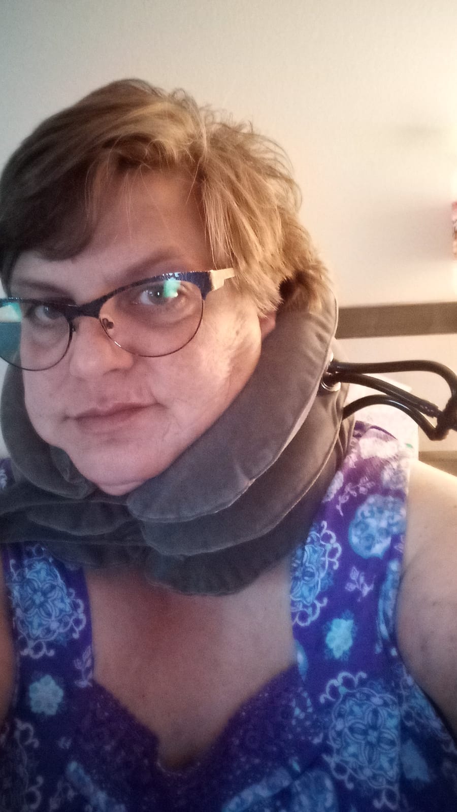 S Cervical Neck Traction Device for Instant Neck Pain Relief - Inflatable & Adjustable Neck Stretcher Neck Support Brace, Neck Traction Pillow for Home Use Neck Decompression customer photo 2