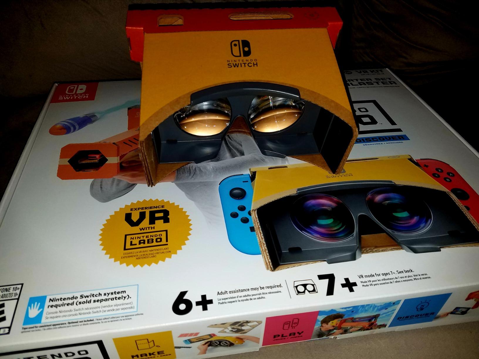 Nintendo Labo Toy-Con 04: VR Kit - Starter Set + Blaster - Switch customer photo 1