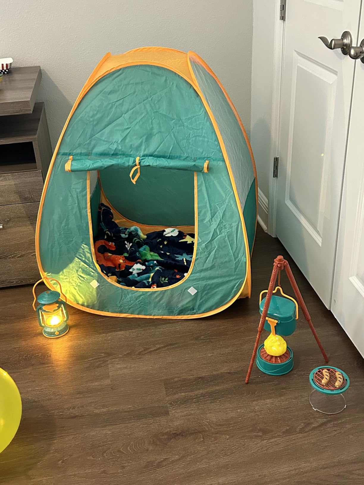 Meland Camping Play Set for Kids 3-6, Pretend Adventure Toy Gift customer photo 1
