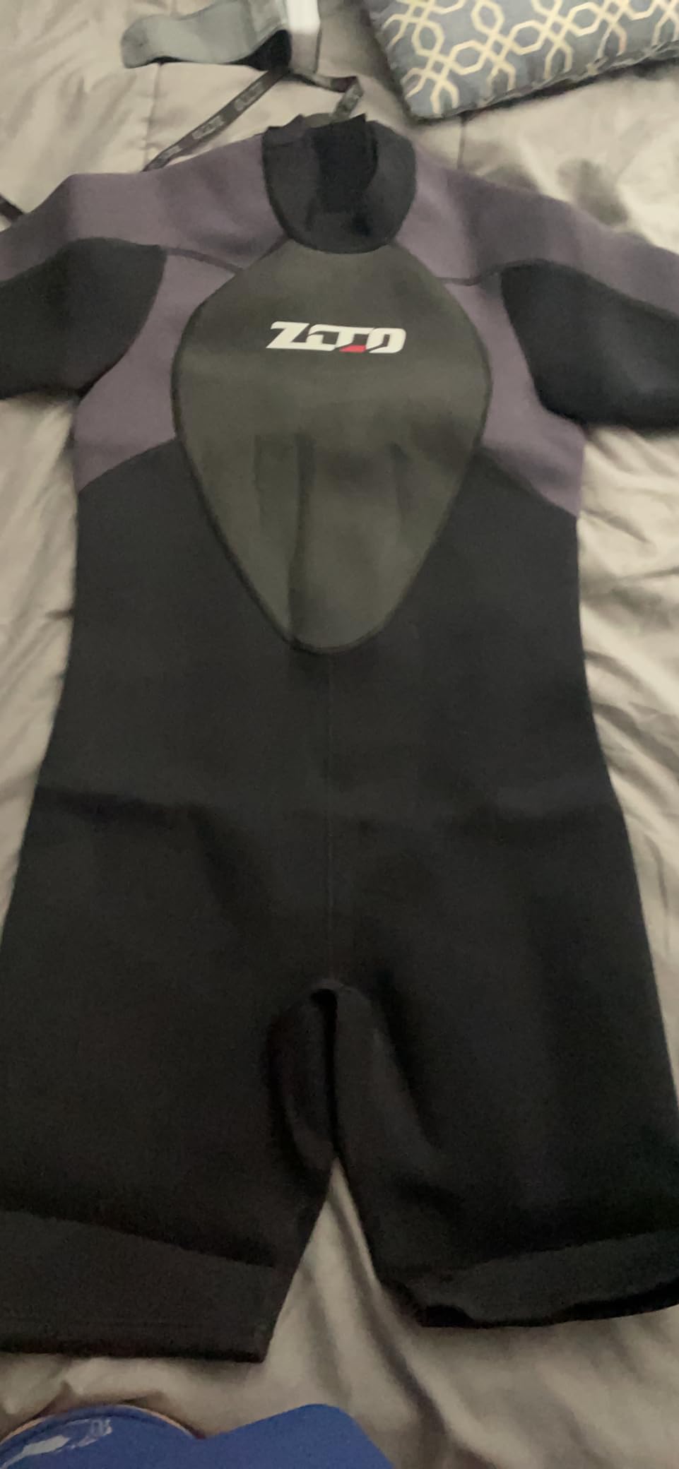 ZCCO Men's Wetsuits 1.5/3mm Premium Neoprene Back Zip Shorty Dive Skin for Spearfishing,Snorkeling, Surfing,Canoeing,Scuba Diving Suits customer photo 2