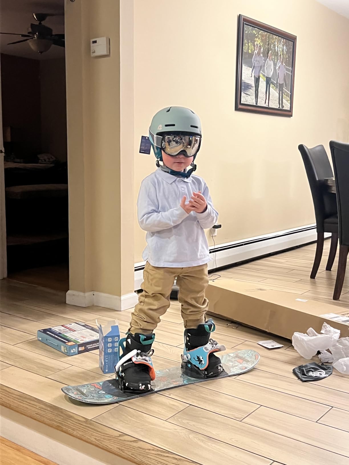 Kids' Burton After School Special Snowboard and Binding Package customer photo 2
