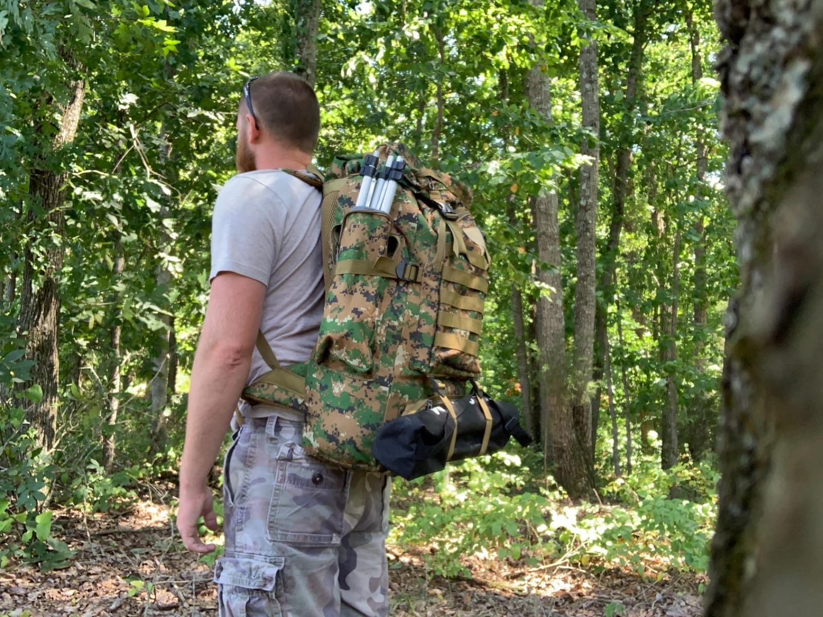 Hiking Backpack for Men 70L/100L Camping Backpack Military Rucksack Molle 3 Days Assault Pack for Climbing customer photo 1