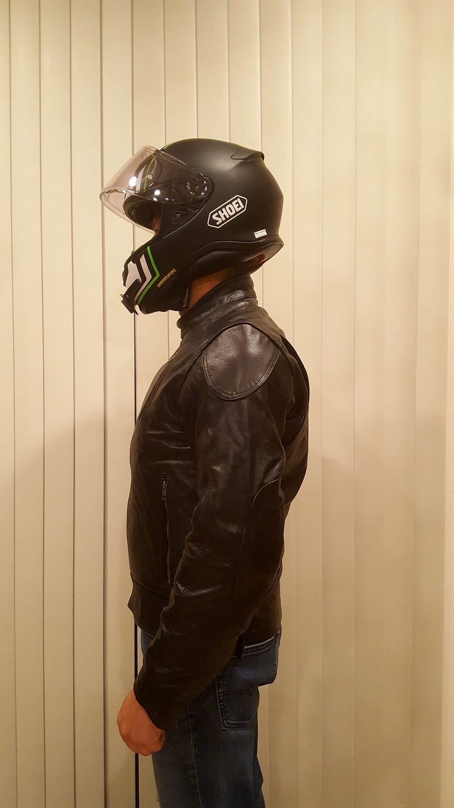 HWK Leather Motorcycle Jacket with Armor for Men, Cafe Racer Genuine Leather Jacket for Weather Resistant Riding customer photo 1