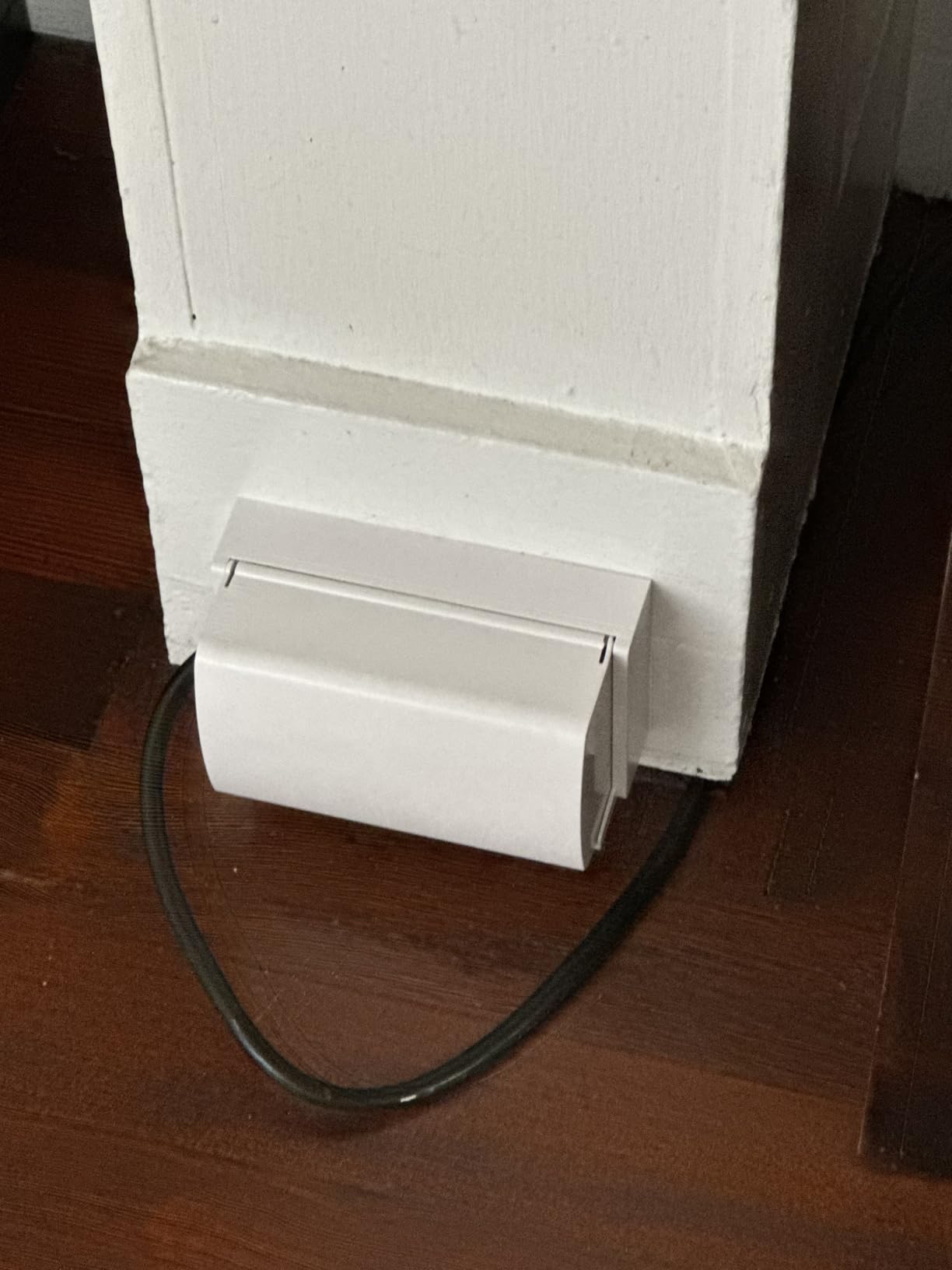 Outlet Cover BOX Baby Proofing (1-Pack) Patented Dual-Lock for Much Better Toddler Proofing, Easy Operation, Simple 3 Step Install with Included Screws. Provides Extra Space Inside for Plugs,Adapters customer photo 1