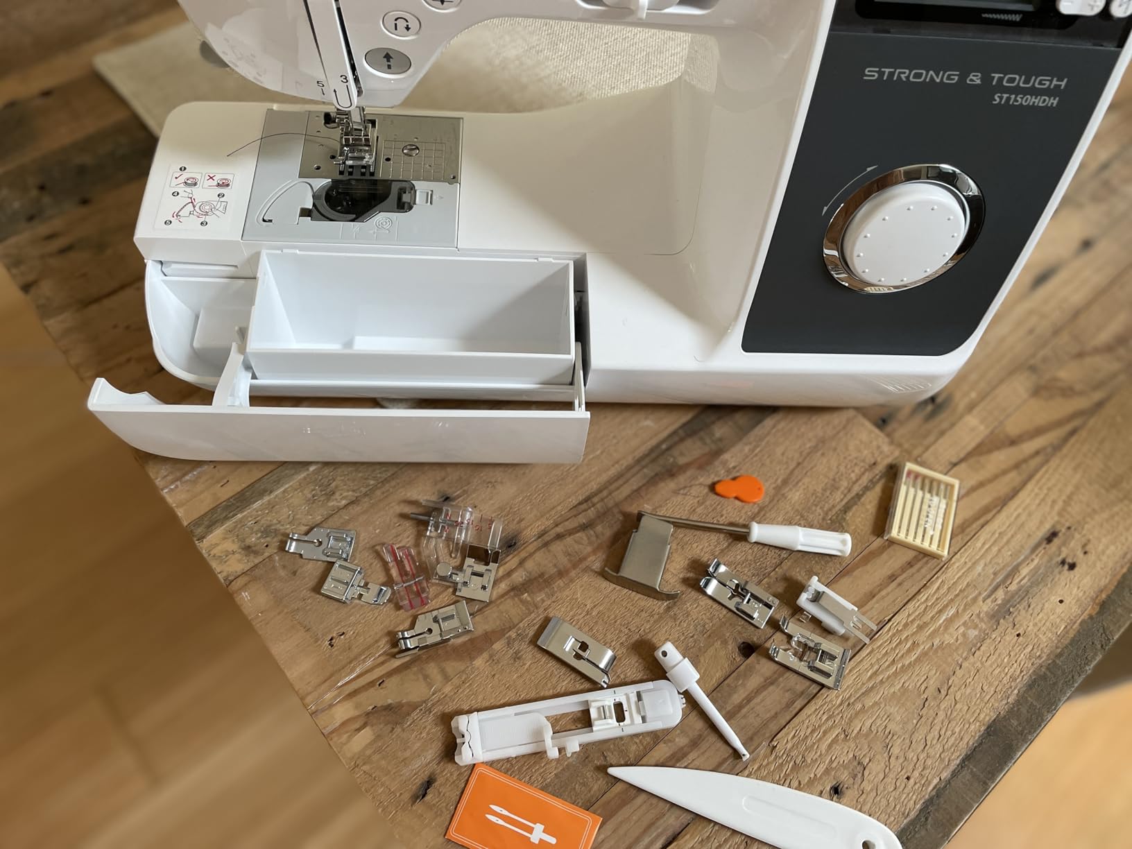 Brother ST150HDH Strong and Tough Sewing Machine 50 Stitches customer photo 2