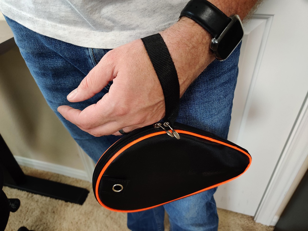 Ping Pong Paddle Case - Best Table Tennis Paddle Cover for Your Racket - Waterproof Material Bag customer photo 1