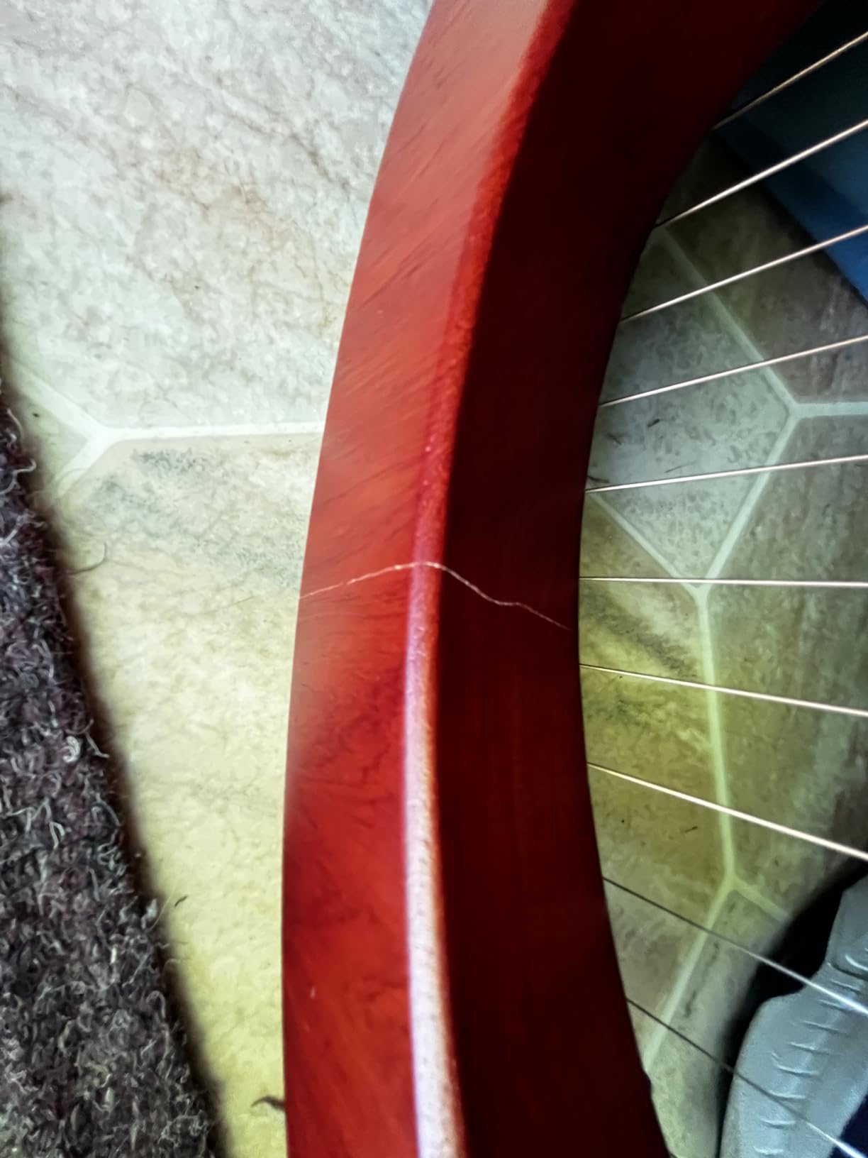 Lyre Harp, AKLOT 16 Metal Strings Mahogany Lye Harp with Tuning Wrench,Spare String Set,Pickup,Black Gig Bag customer photo 2