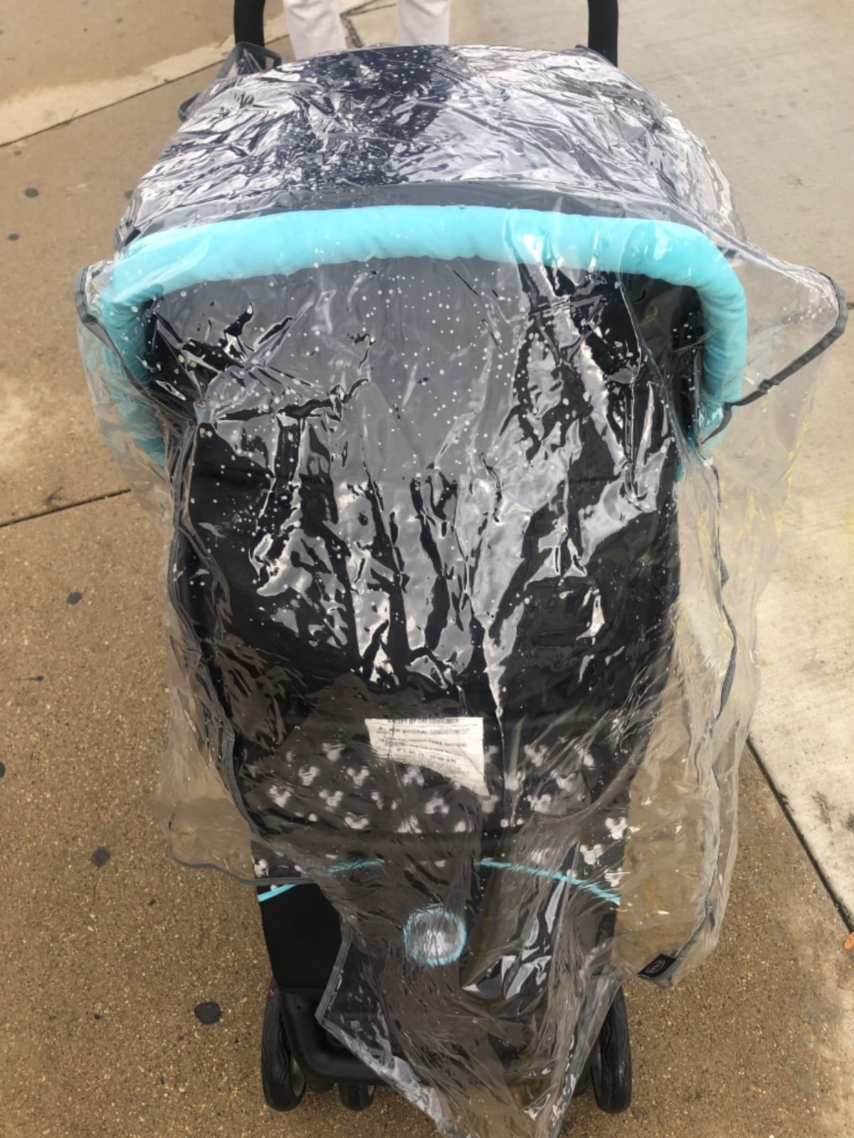 Graco Stroller Rain Cover, Waterproof Windproof Universal Fit with Pocket customer photo 2